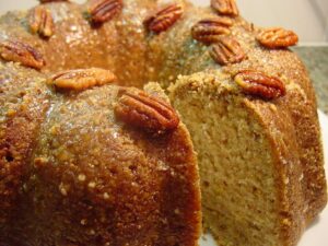 Orange-Pecan-Spice Pound Cake