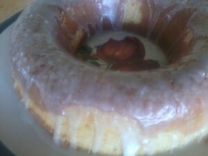 Peach Brandy Pound Cake