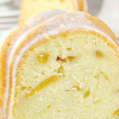 Peachy Pound Cake