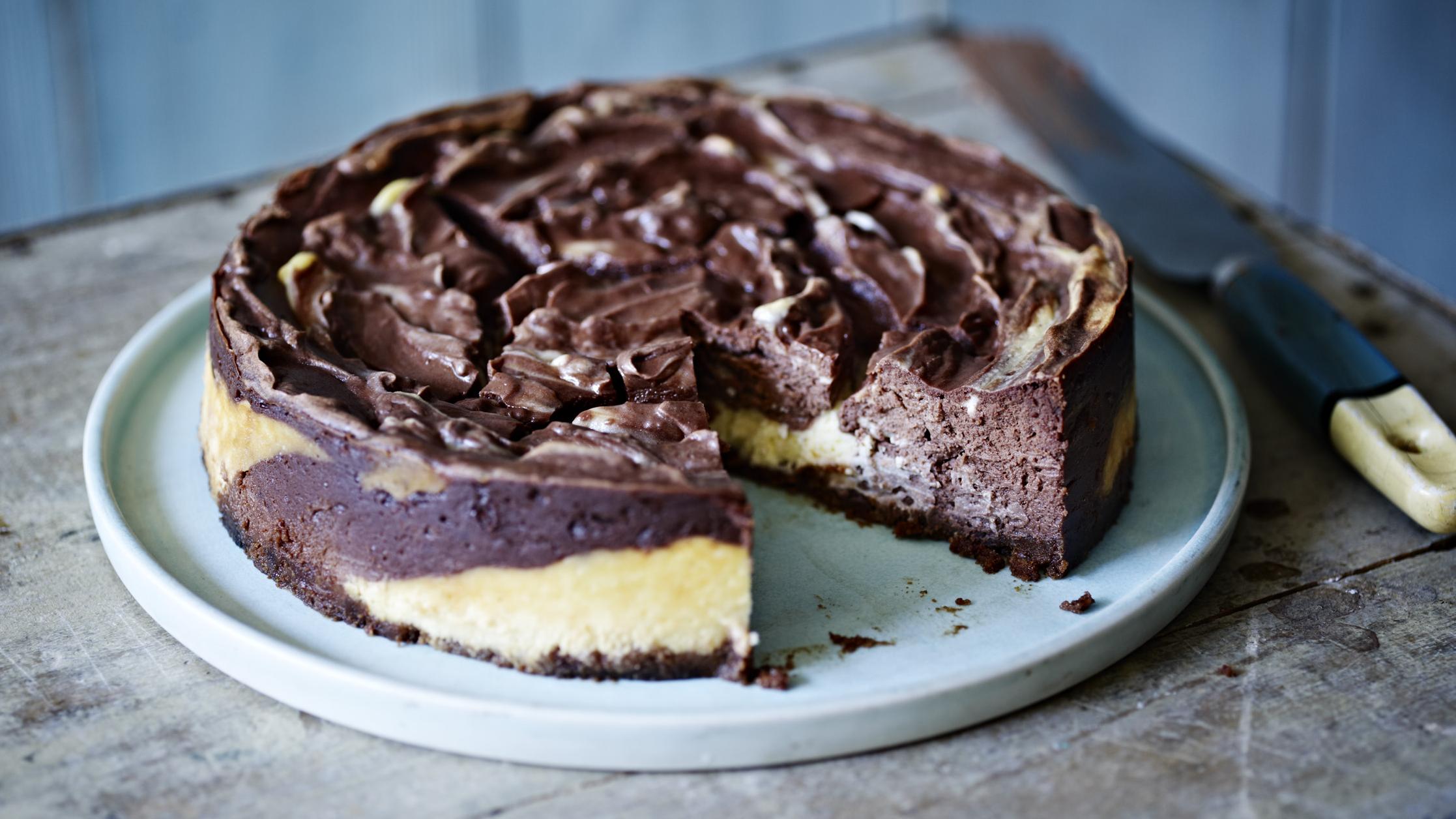  Perfect for chocoholics and cheesecake lovers alike