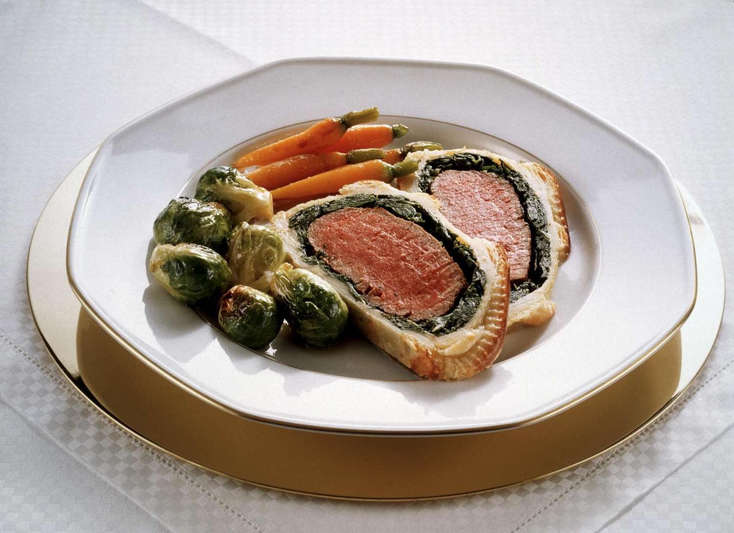  Picture perfect beef Wellington for an unforgettable date night.