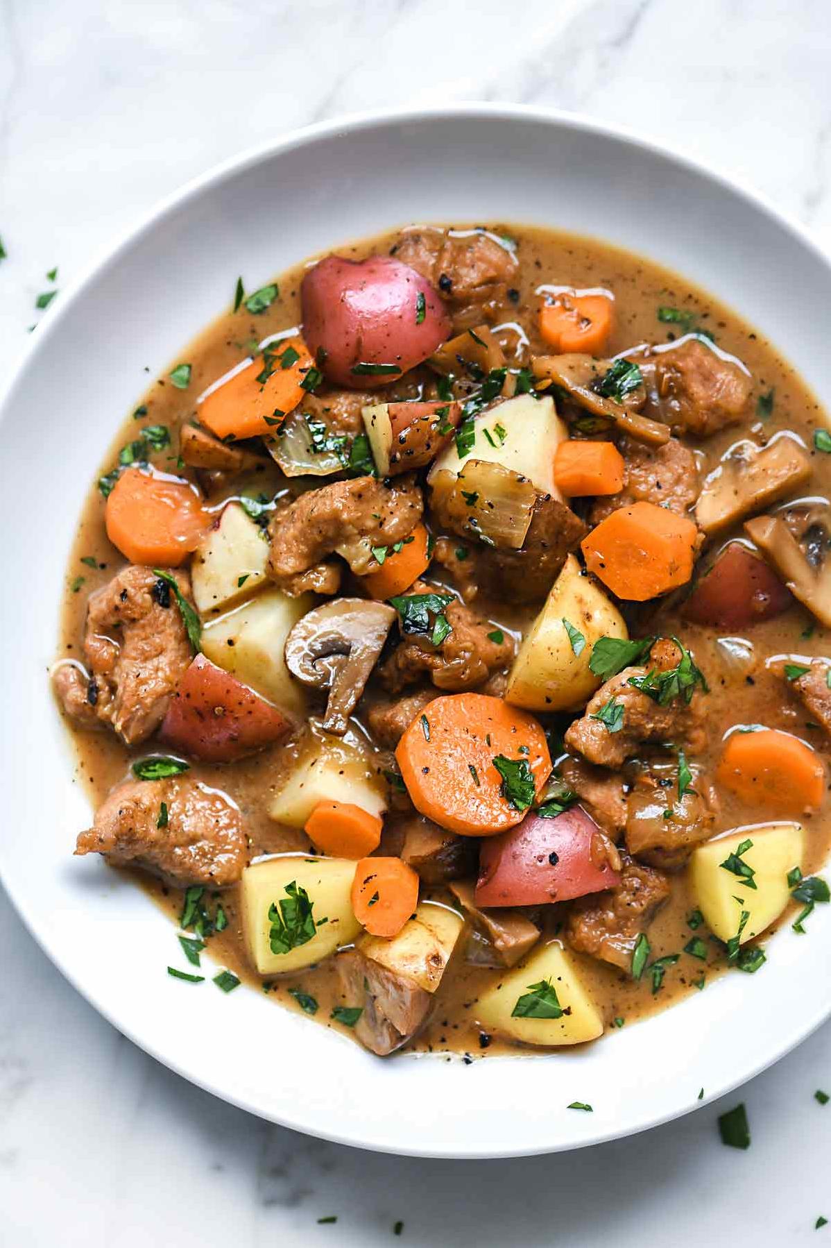 Delicious and Hearty Pork Stew Recipe