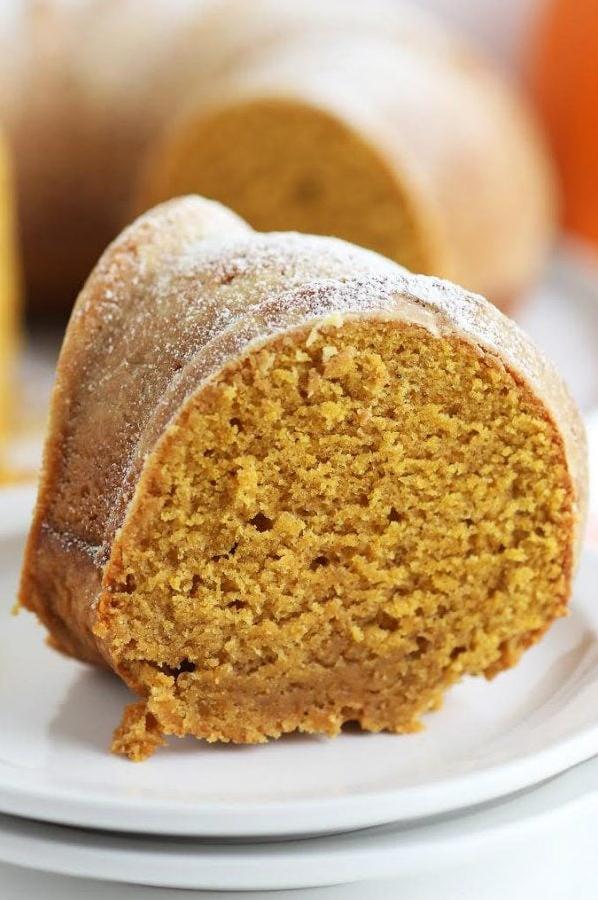 Pumpkin & Ginger Pound Cake