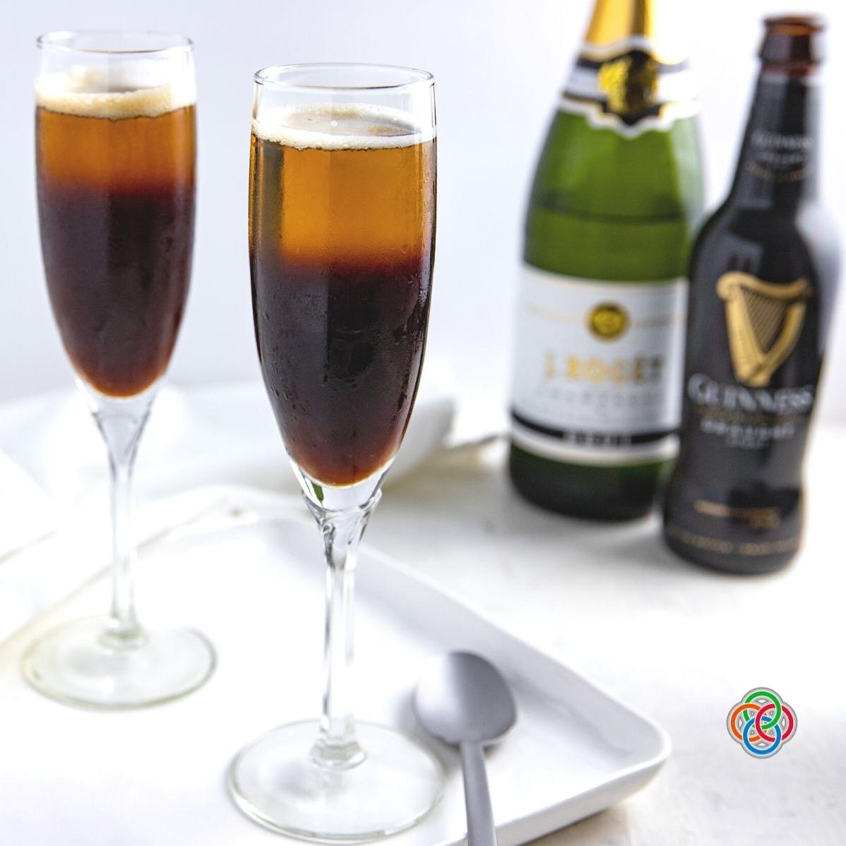  Raising a glass of the bubbly black goodness!