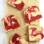 Red Velvet Swirl Pound Cake