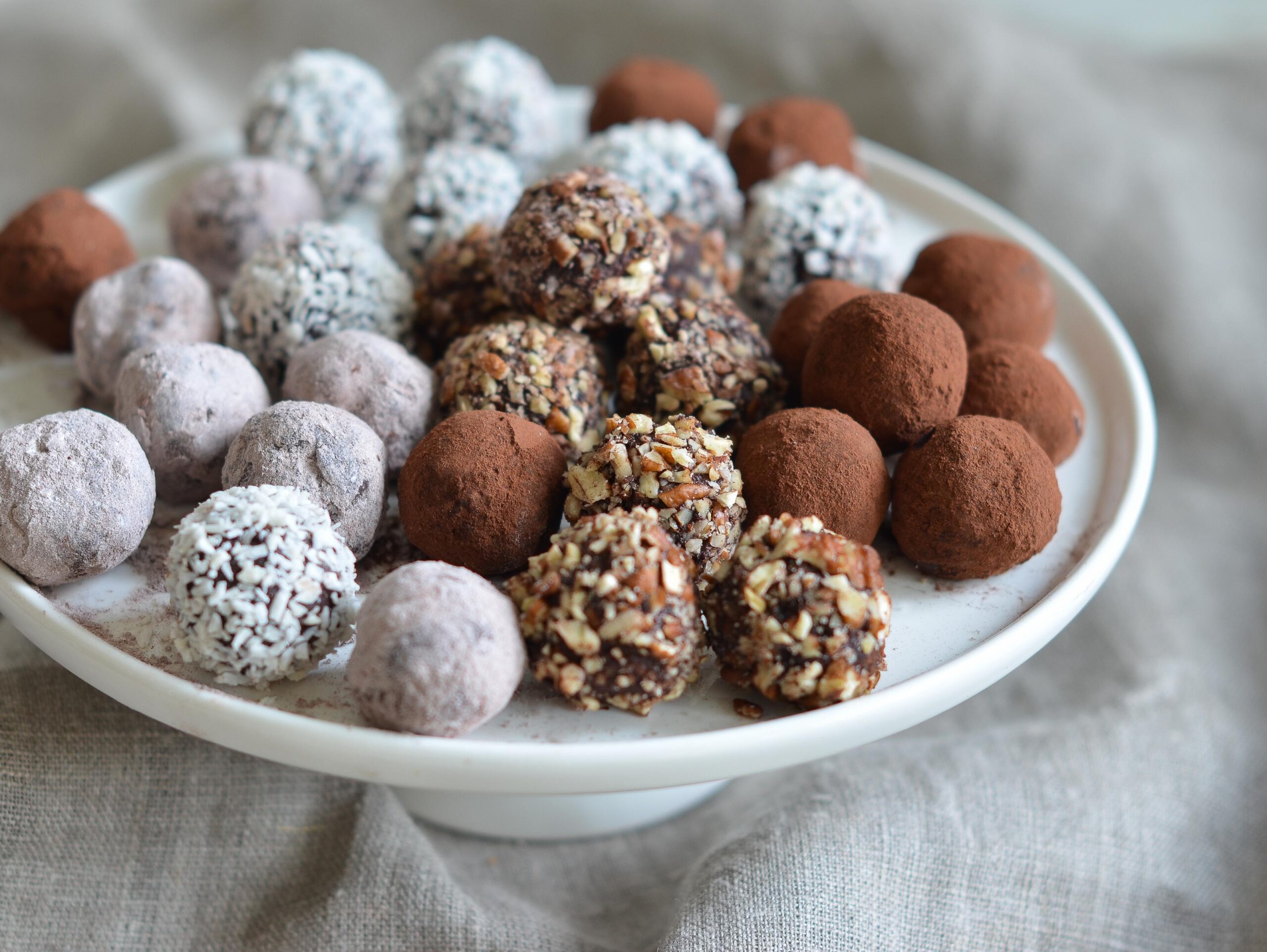 Rich and creamy Bailey's Irish Cream adds a touch of decadence to these truffles