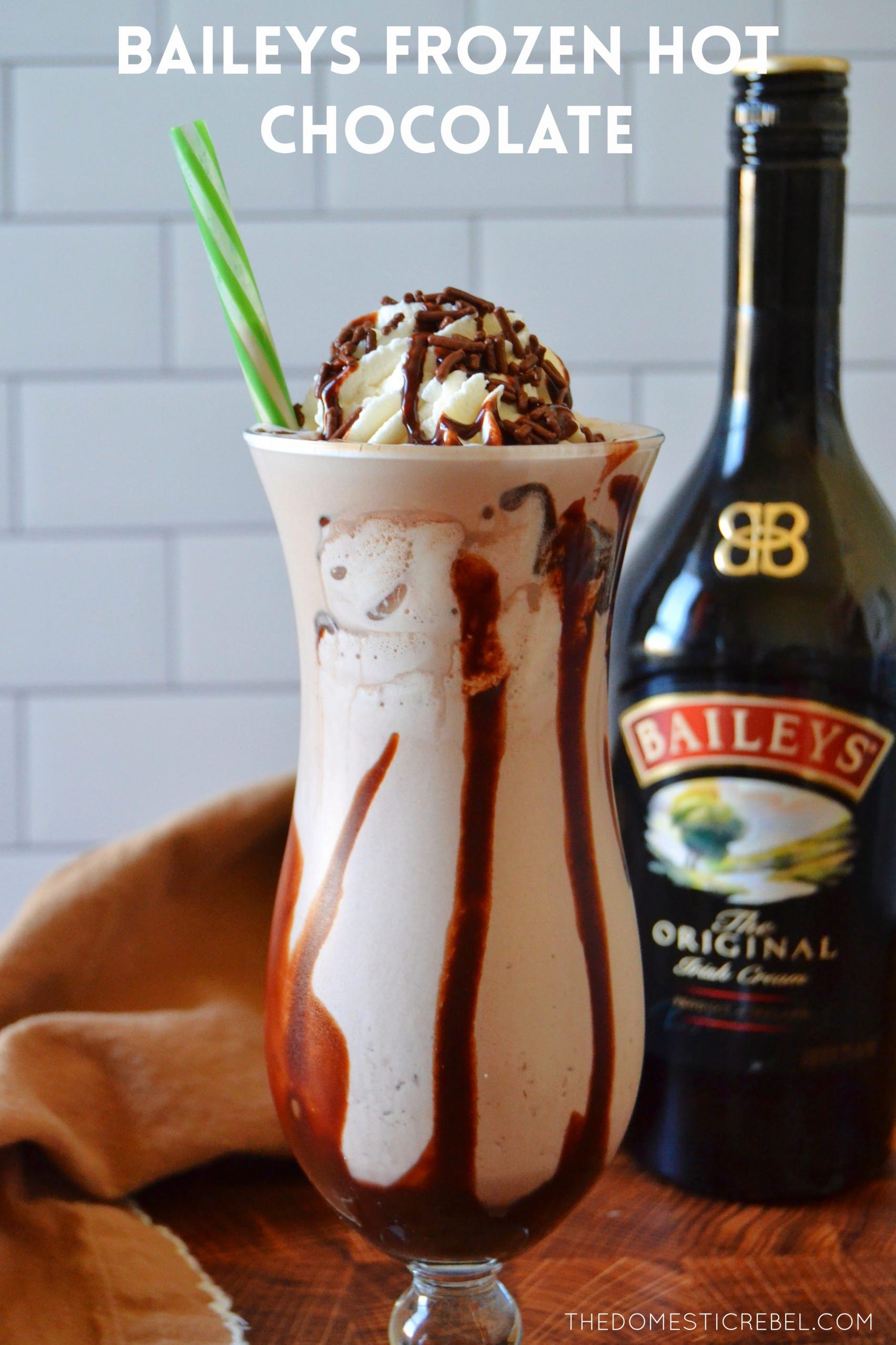  Satisfy your sweet tooth with this creamy Baileys Irish Creme!
