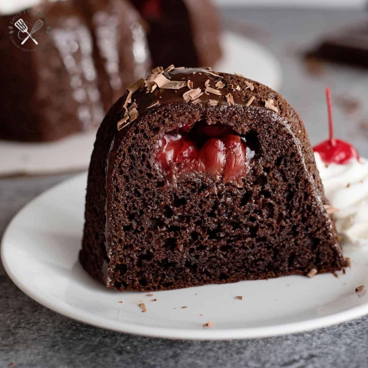  Satisfy your sweet tooth with this heavenly Black Forest Pound Cake.