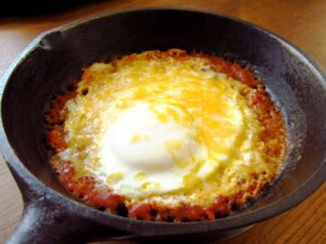 Saucy Eggs with English Muffins