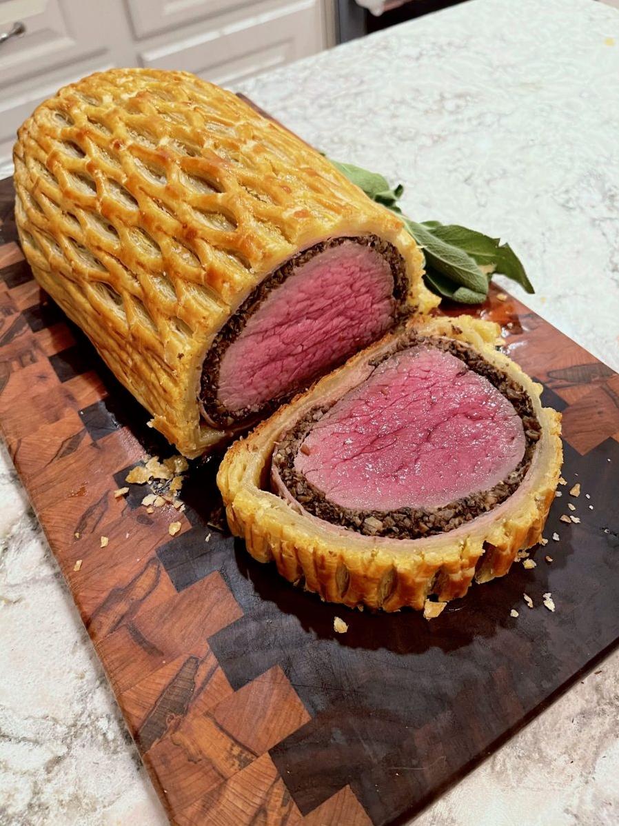  Savor every bite of this flavorful Beef Wellington