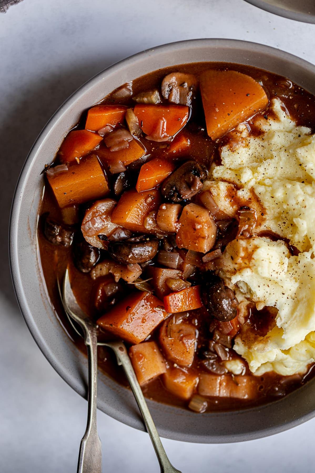  Say goodbye to boring vegetables with this tasty and comforting stew.
