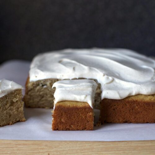 Scottish Applesauce Cake