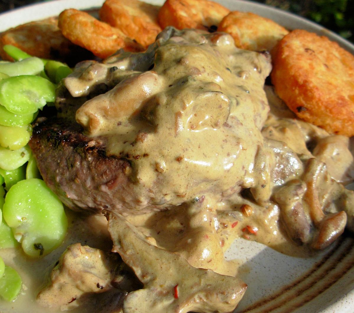 Mouth-watering Scottish beef recipe with whisky sauce