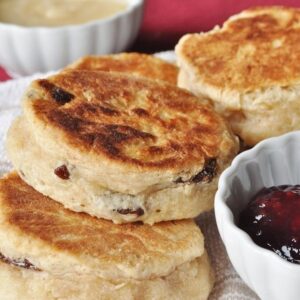 Scottish Raisin Griddle Scones