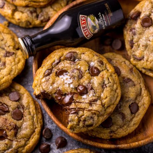  Served with a glass of Bailey's Irish Cream, these cookies are the ultimate indulgence.