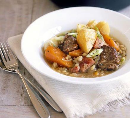  Simmered slowly with a medley of root vegetables, this stew is packed with cozy flavors.
