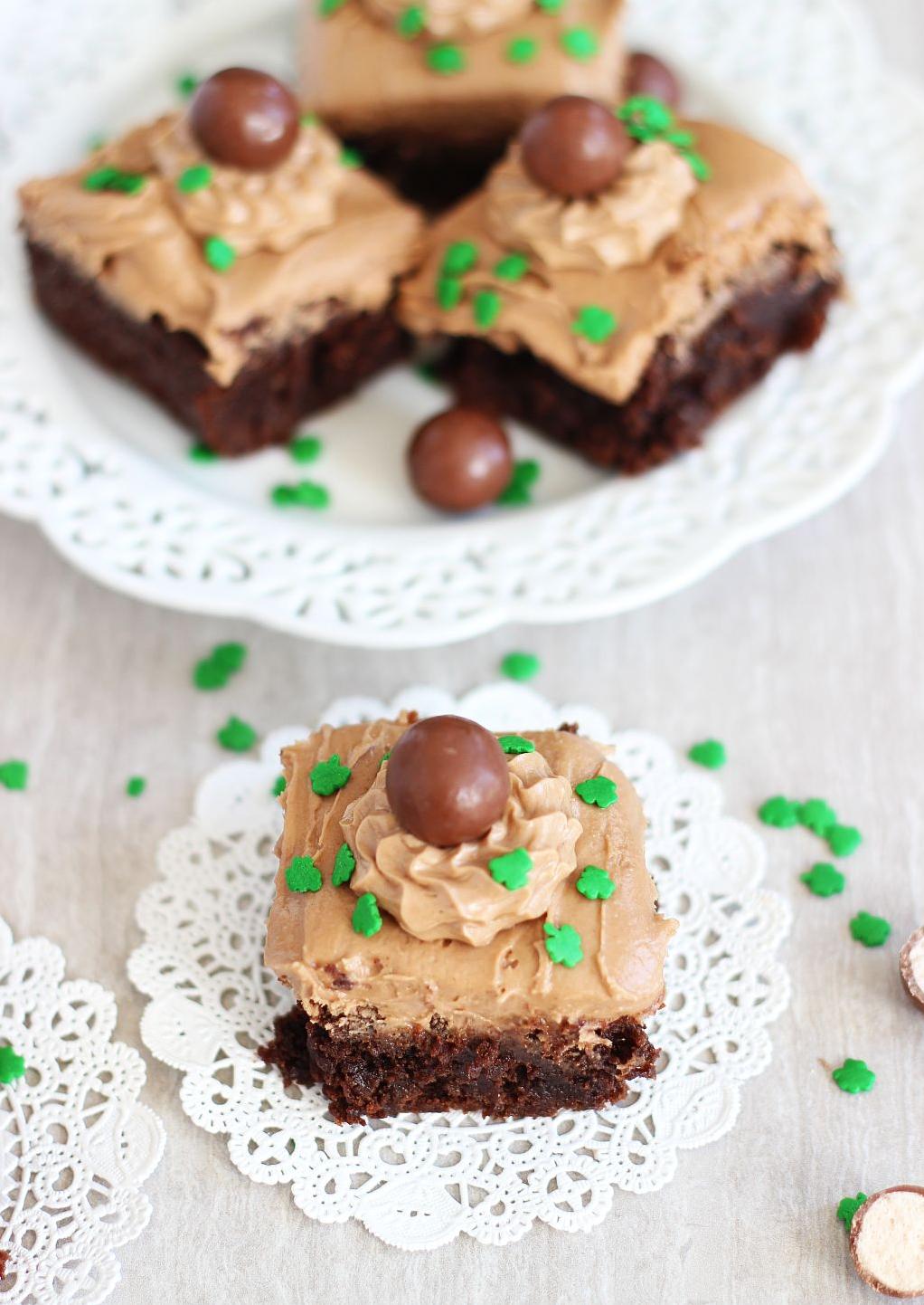  Simple to make with stunning results: Baileys Irish Cream Brownie Buttons.