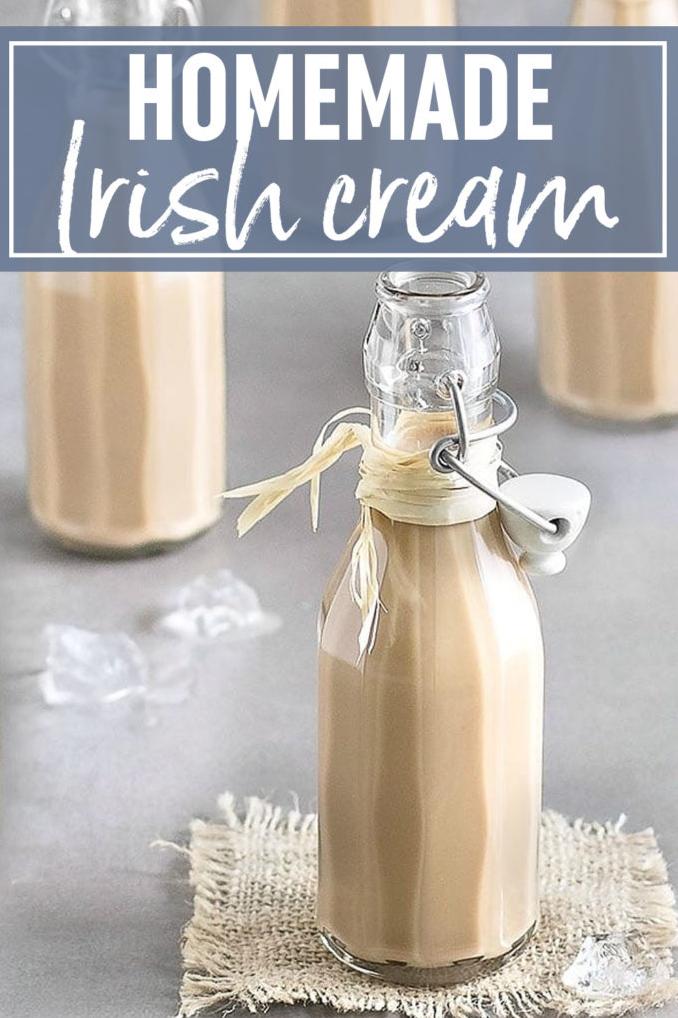  Sipping on this homemade Irish cream is the perfect way to celebrate St. Patrick's Day.