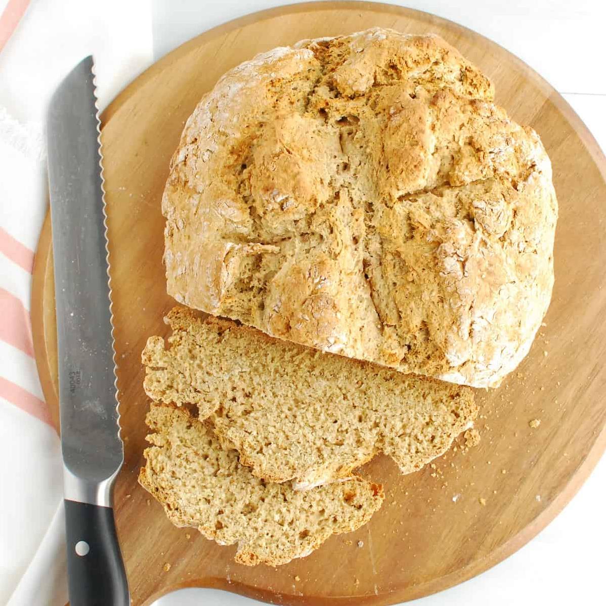  Slather some butter on a slice of Chrissy's Irish Soda Bread and indulge