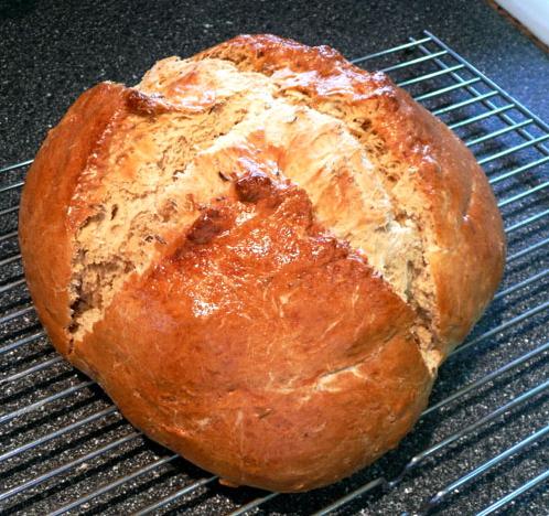  Slice into this crusty loaf of Irish soda bread, perfect for any meal of the day!