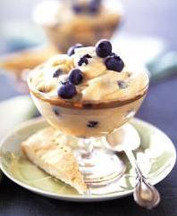  Smooth and creamy Bailey's Irish Cream Blueberry Mousse