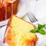 Sour Cream - Lemon Pound Cake