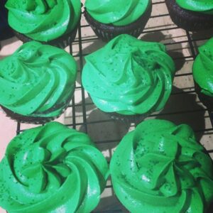 Stout Cupcakes With Irish Cream Frosting