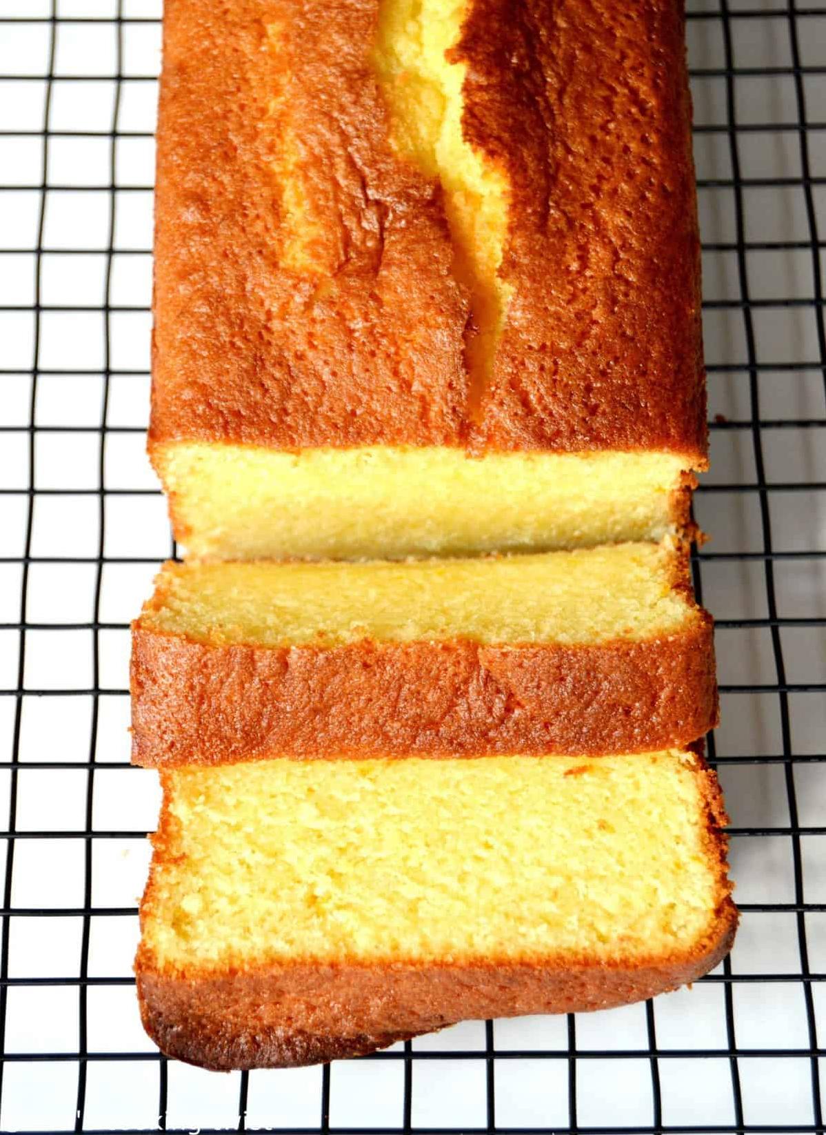Sure, here are 11 unique photo captions for Pound Cake L'orange recipe: