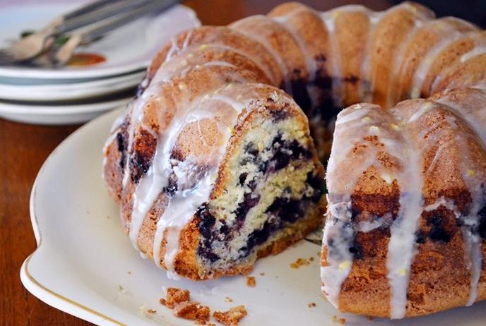  Sweet, fluffy, and loaded with fresh blueberries!