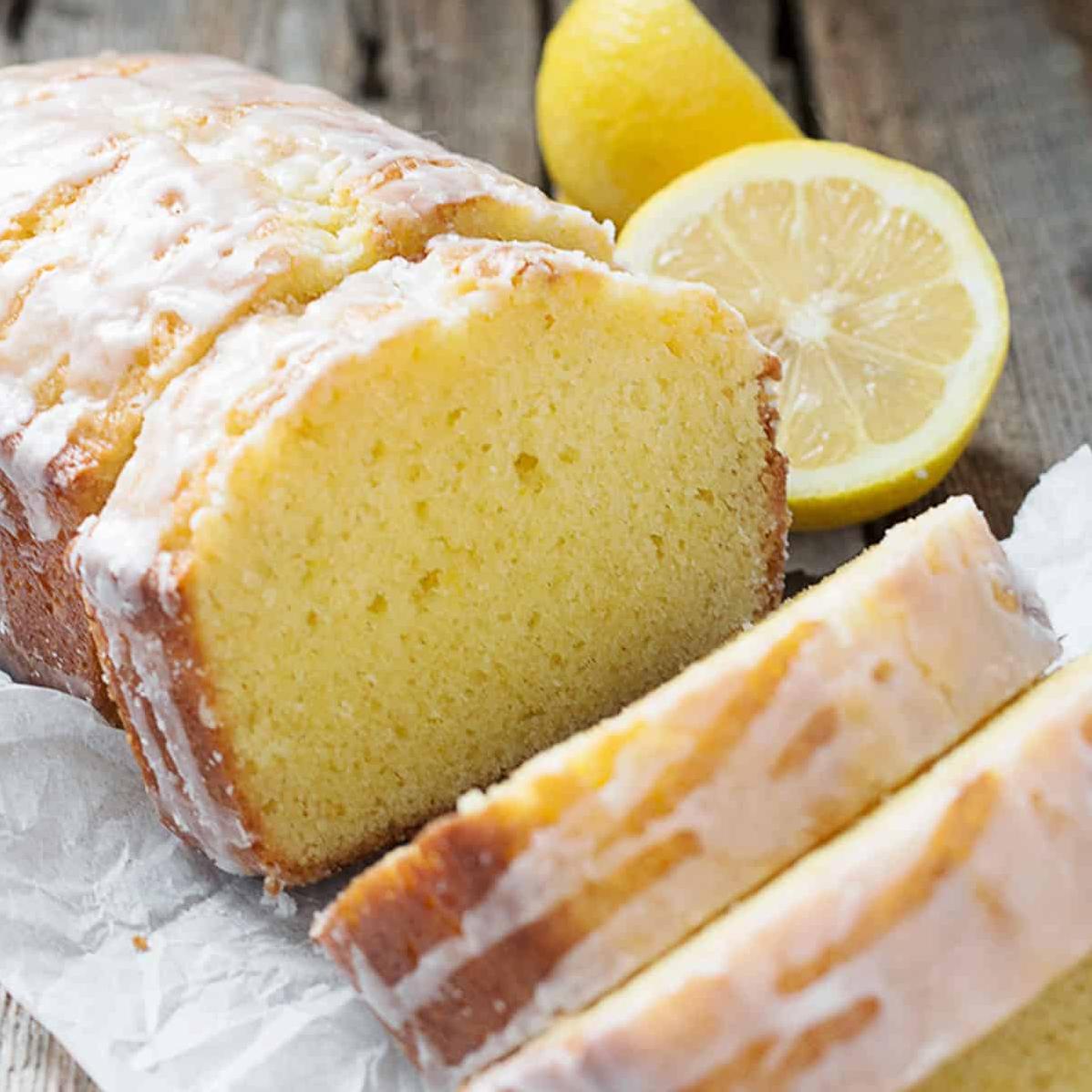  Tangy, sweet, moist, and buttery- all in one slice of our lemon pound cake.