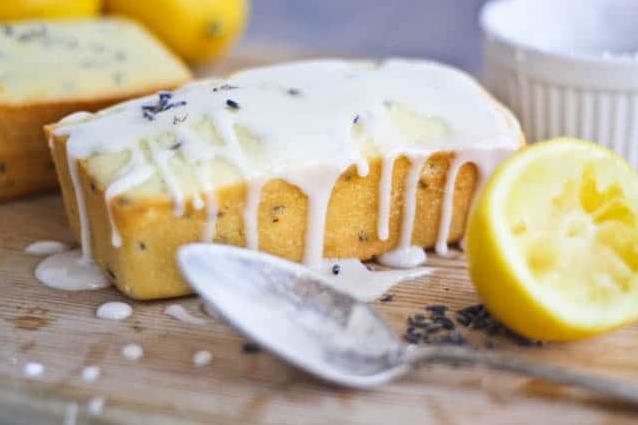  The aroma of lavender in every bite of Lavender-Lemon Pound Cake
