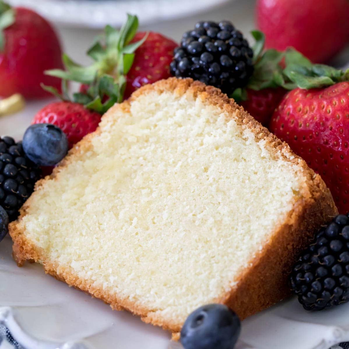  The classic buttery pound cake, perfected.