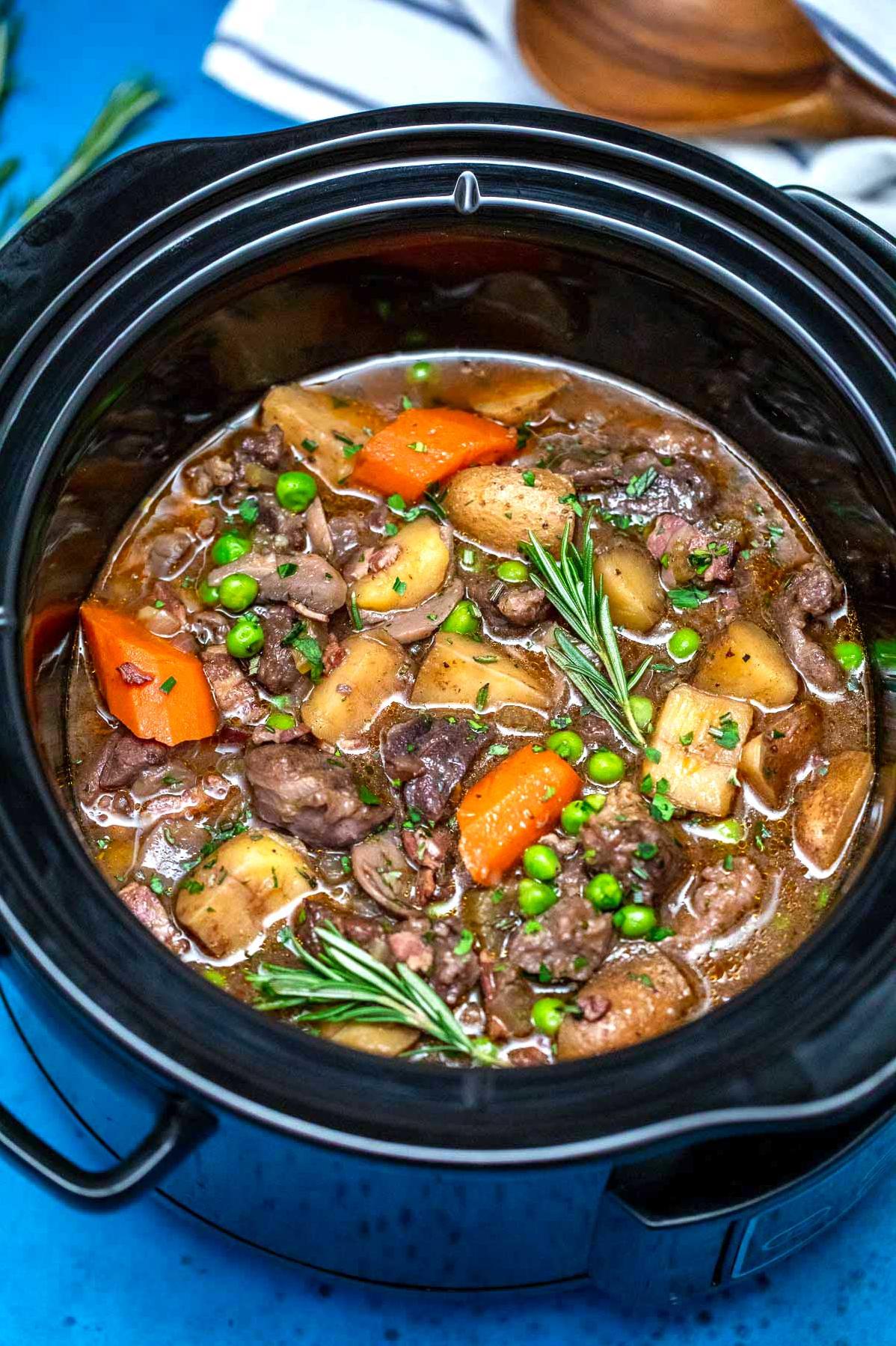  The combination of savory beef, hearty potatoes, and sweet carrots makes for a true classic.