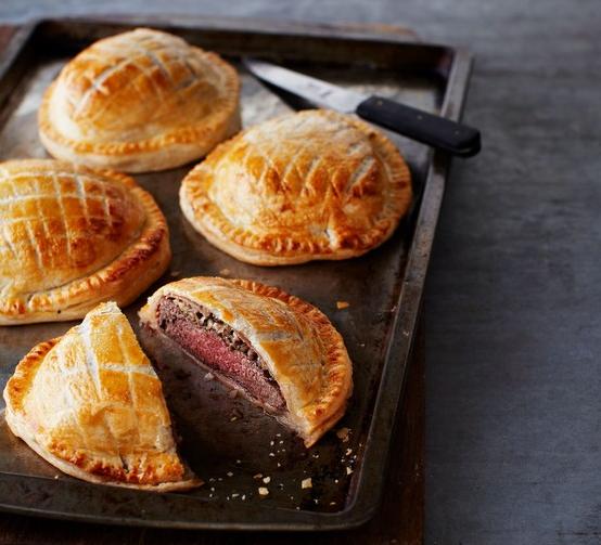  The combination of tender beef and flaky pastry is a match made in heaven