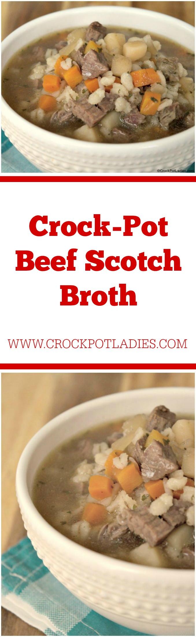  The Crock Pot does all the work for you, letting you come home to a delicious homemade soup.