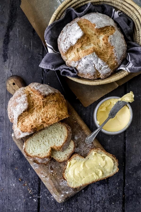  The crusty exterior and tender interior make this bread irresistible.