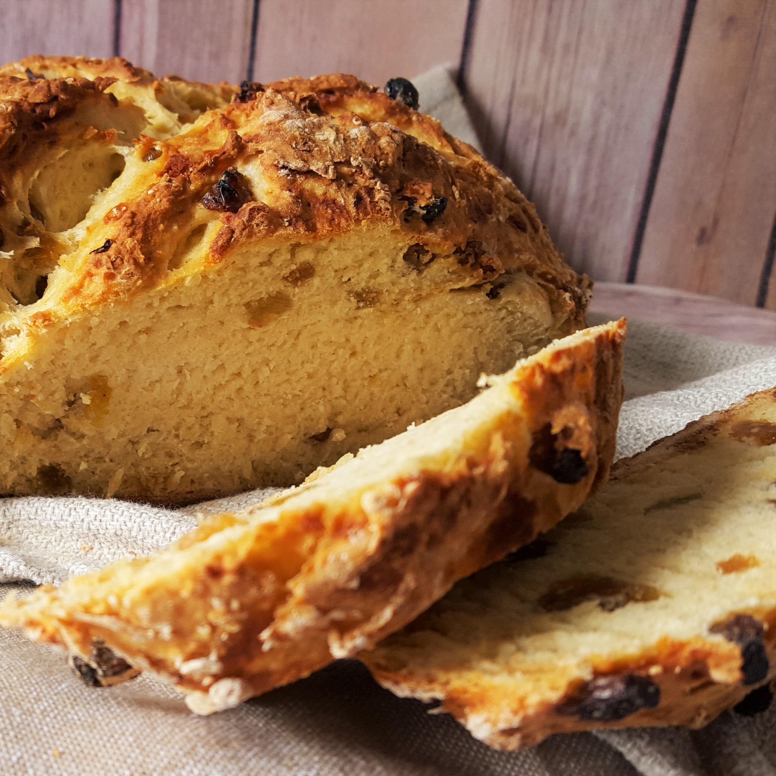  The golden brown crust of Chrissy's Irish Soda Bread is so inviting