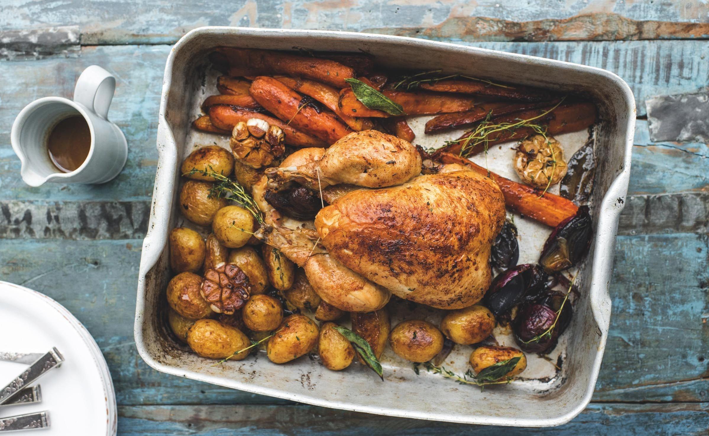  The juiciest roast chicken you'll ever have!