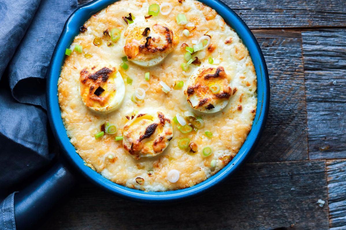  The oozy goodness of Welsh baked eggs will have you craving more!