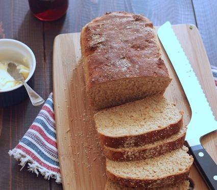  The perfect bread for toasting and slathering with butter or jam.