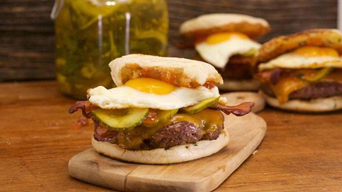  The perfect burger for breakfast, lunch, or dinner!