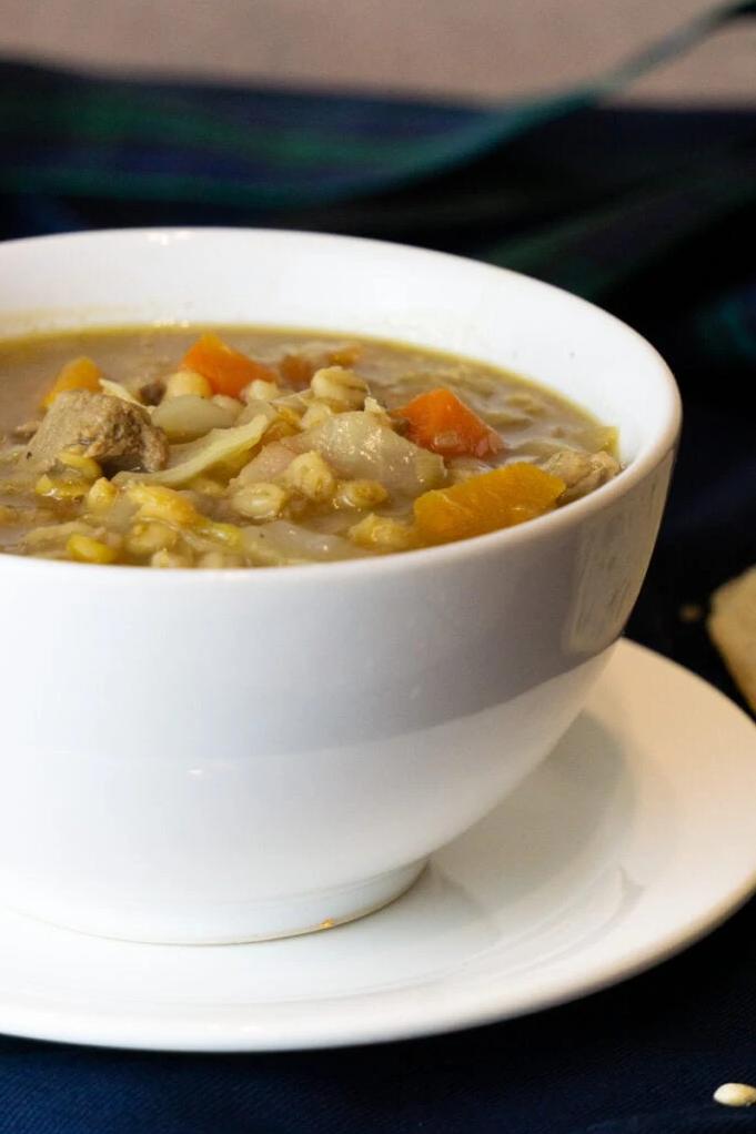  The perfect comfort food for chilly nights: Scotch Broth Soup.