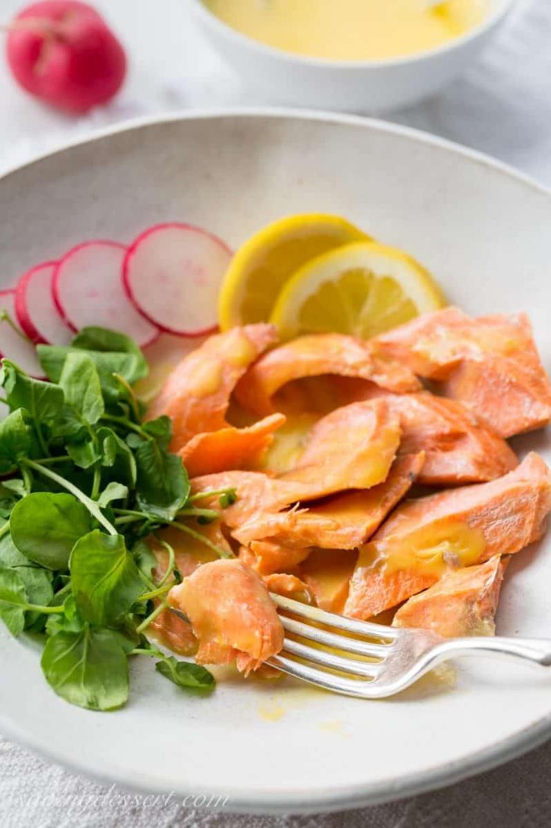  The perfect dish for a cozy night in - Salmon with Irish Lemon Butter