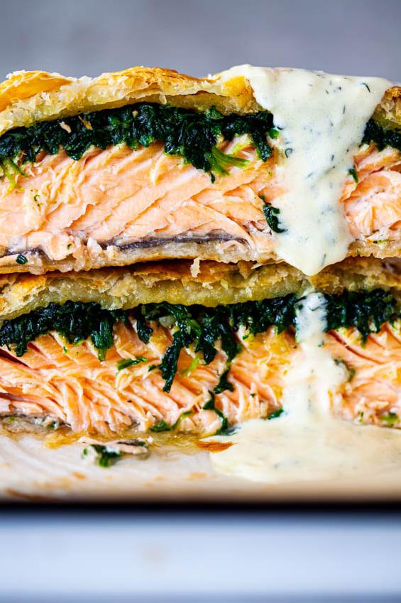  The savory aroma of the herb mixture and salmon will entice your senses!