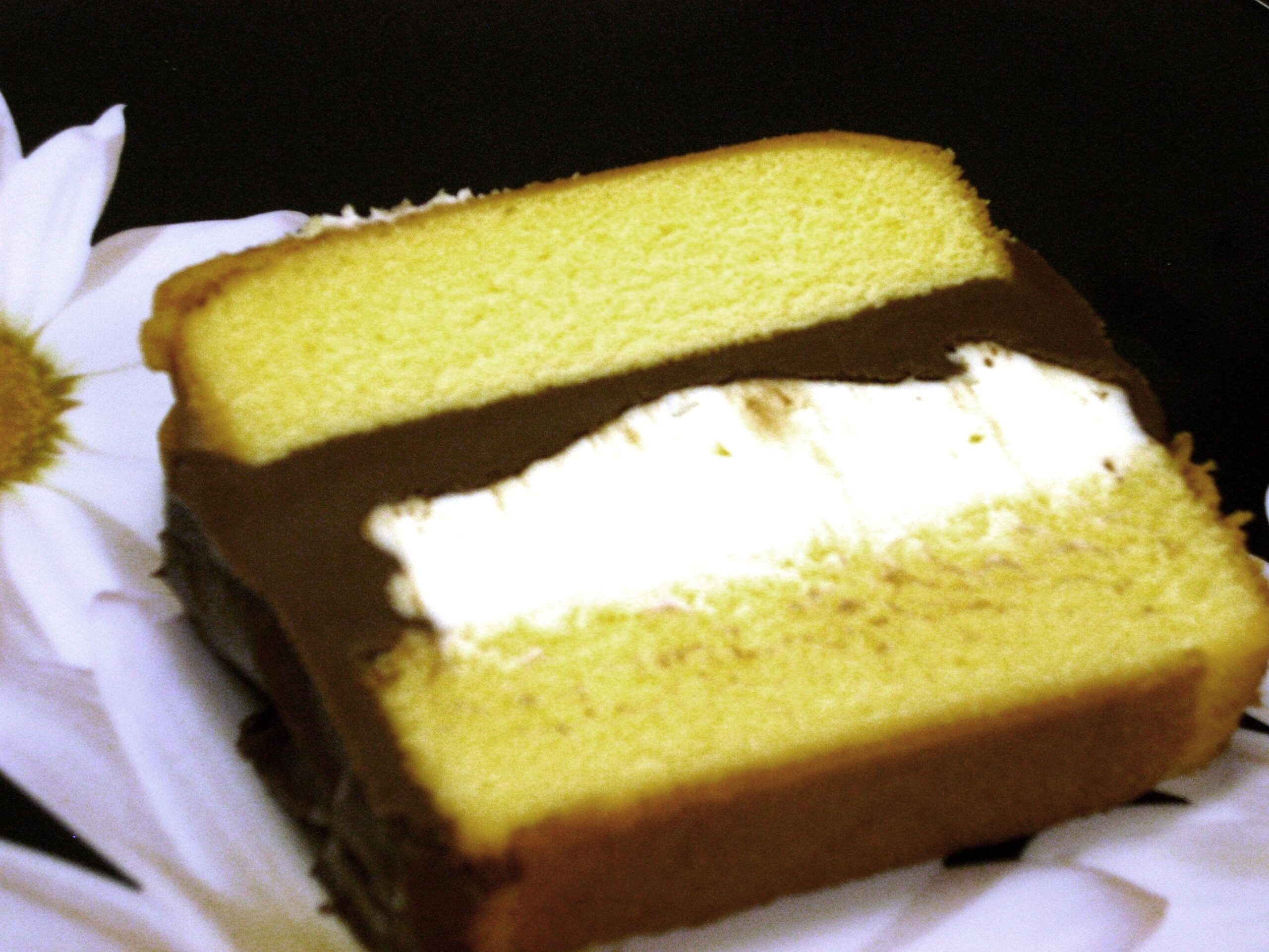  The soft and creamy center of the Cream Cheese and Nutella Filled Pound Cake