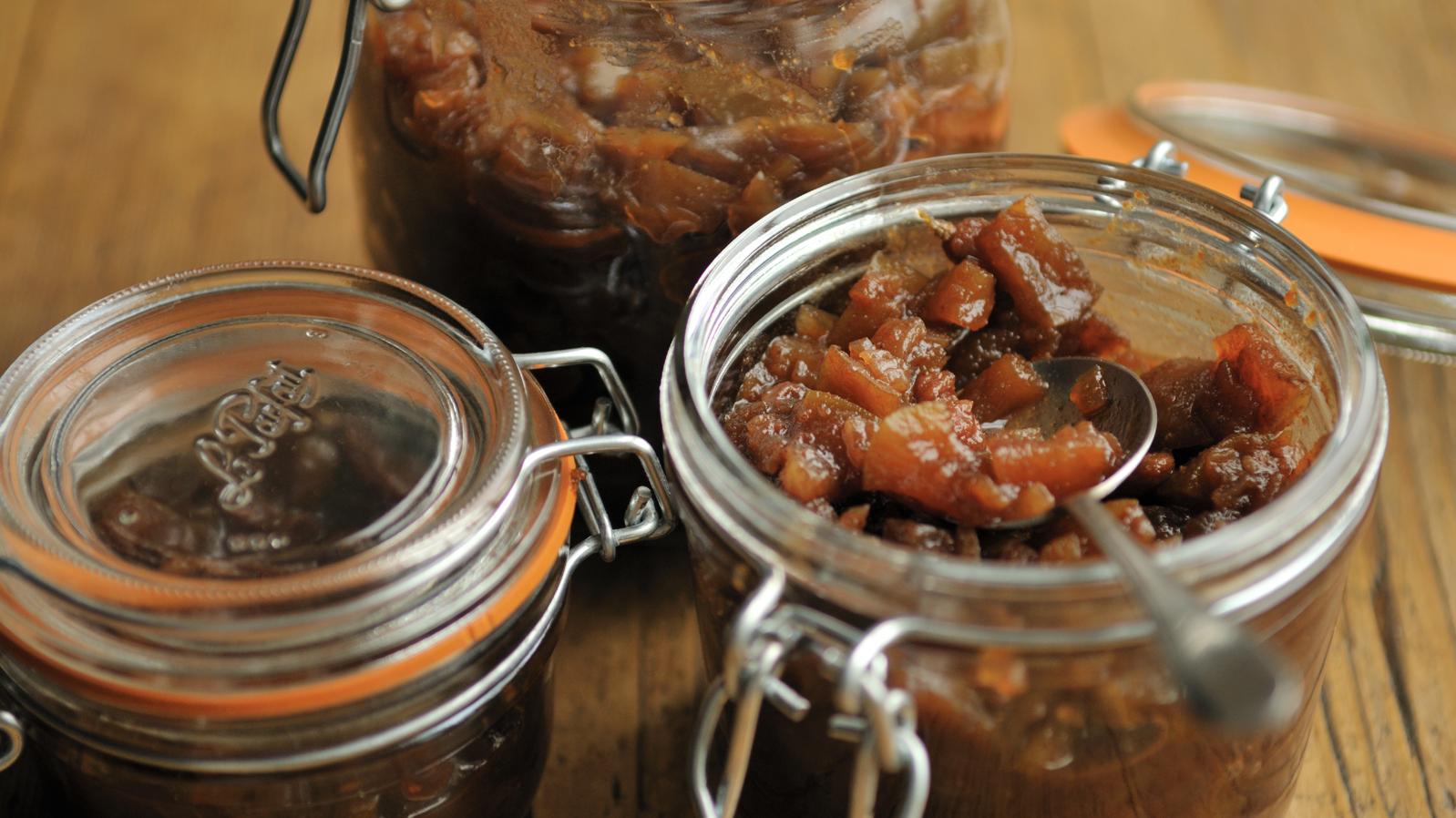  The sweet and savory combination of this chutney is sure to impress your taste buds.
