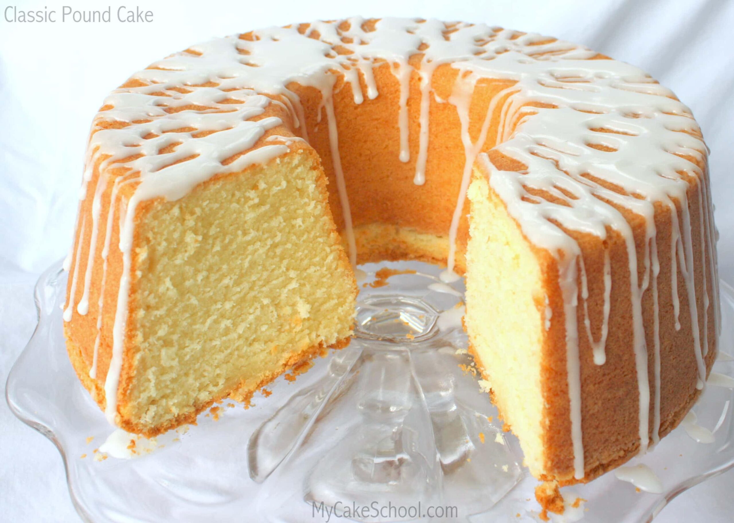  The sweet scent of freshly baked pound cake fills the room as you mix together the batter.