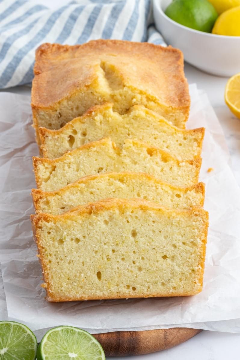  The texture of this moist pound cake is absolutely perfect!