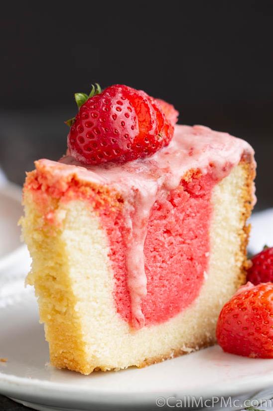 The vibrant colors of this cake are as tempting as its taste.