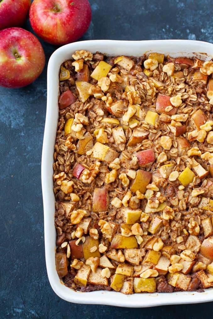  The warm and cozy aroma of freshly baked Irish Oven Apple Oats is hard to resist!